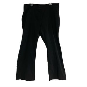 Dots Plus Size Black Dress Pant Size 18